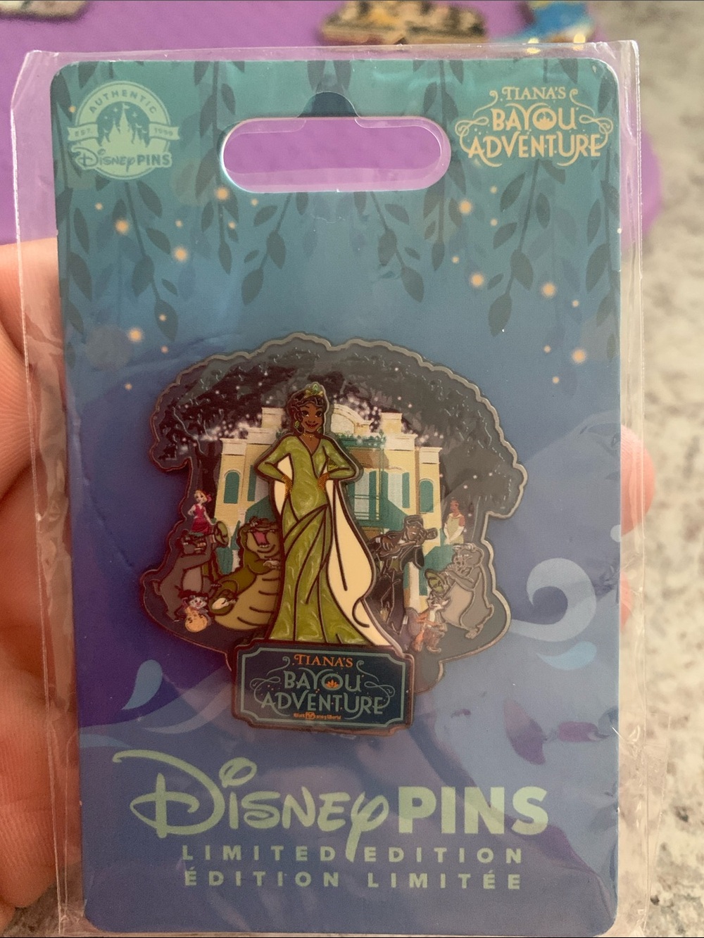 2024 Disney Parks Tiana’s Bayou Adventure Attraction Pin LE 5000 NEW